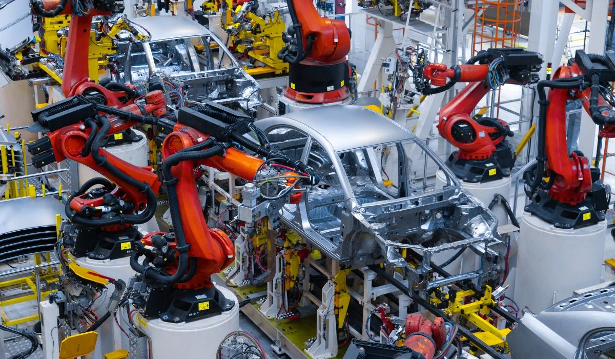 Automotive production and robotic assembly automation